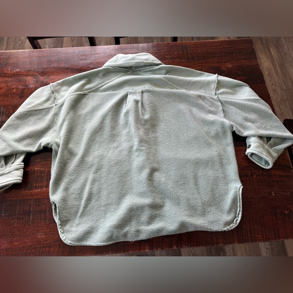 Free People Jordan Reverse Fleece Shacket - Picture 2 of 10